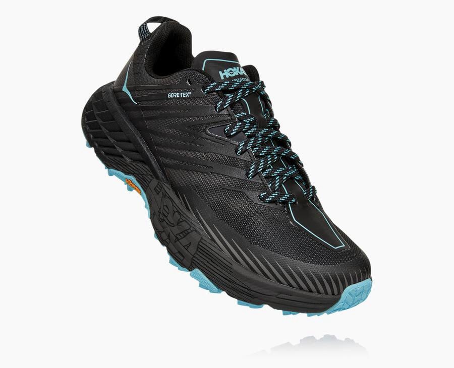 Dámske Trail Tenisky Hoka Slovensko - Speedgoat 4 Gore-Tex - Čierne 95413-YAHD